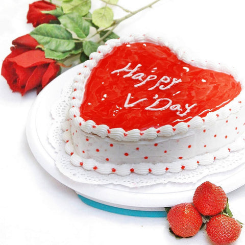 Valentine Day Heart Cake